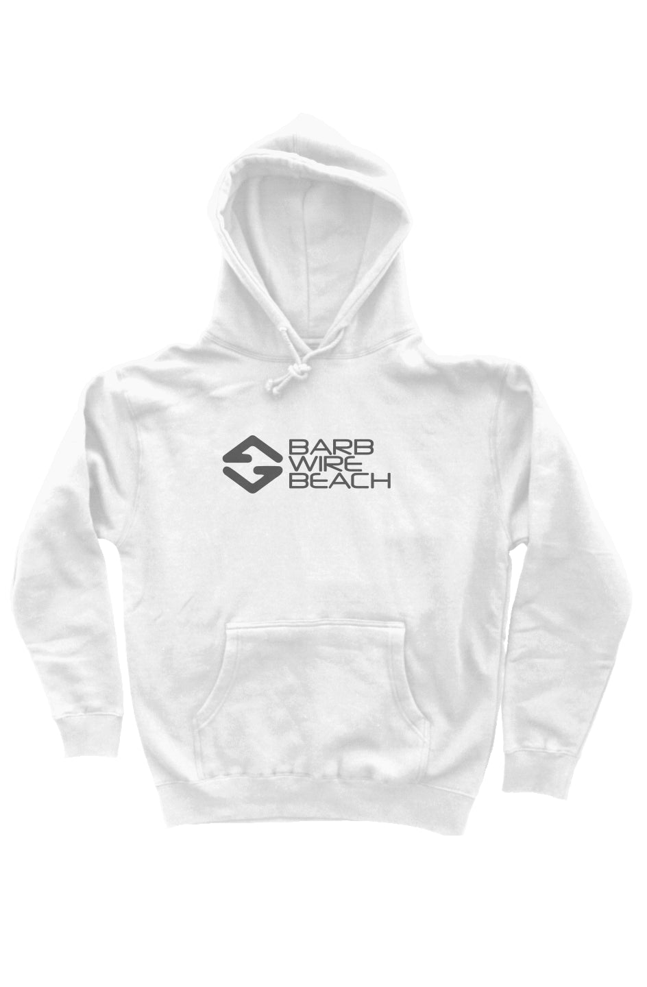 Signature White Hoodie