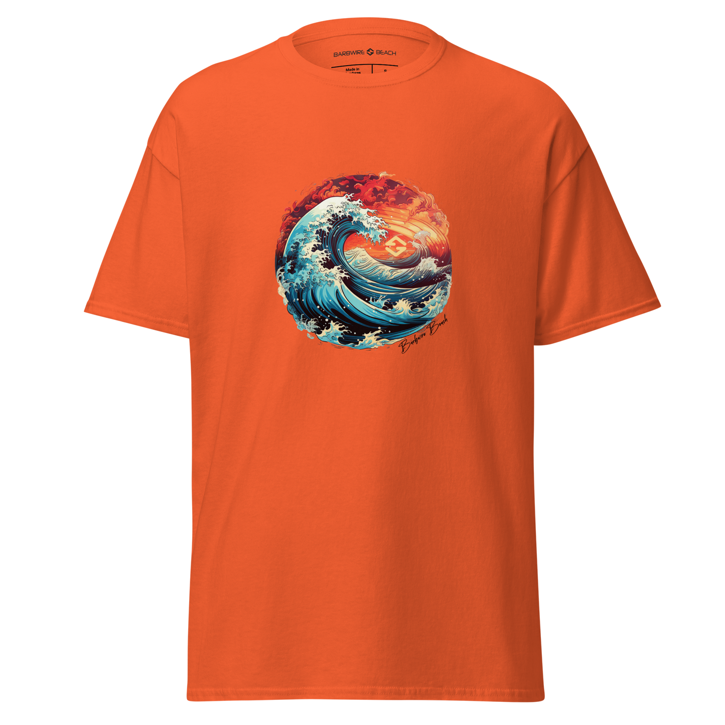 Sunset Waves Graphic Tee