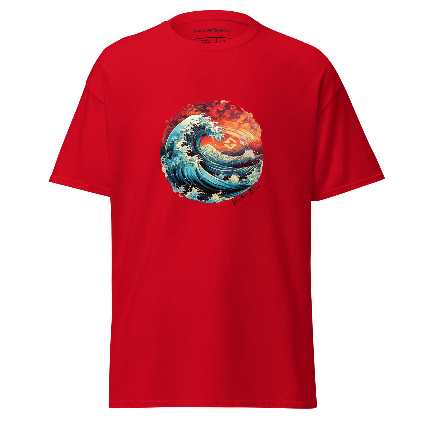 Sunset Waves Graphic Tee