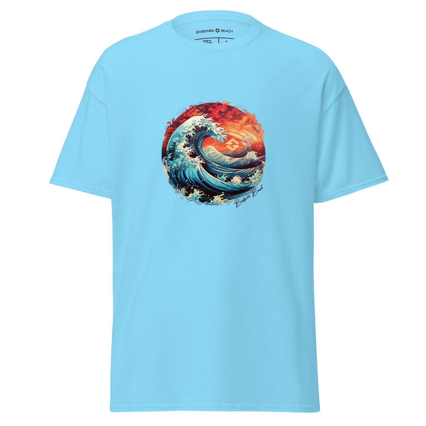 Sunset Waves Graphic Tee