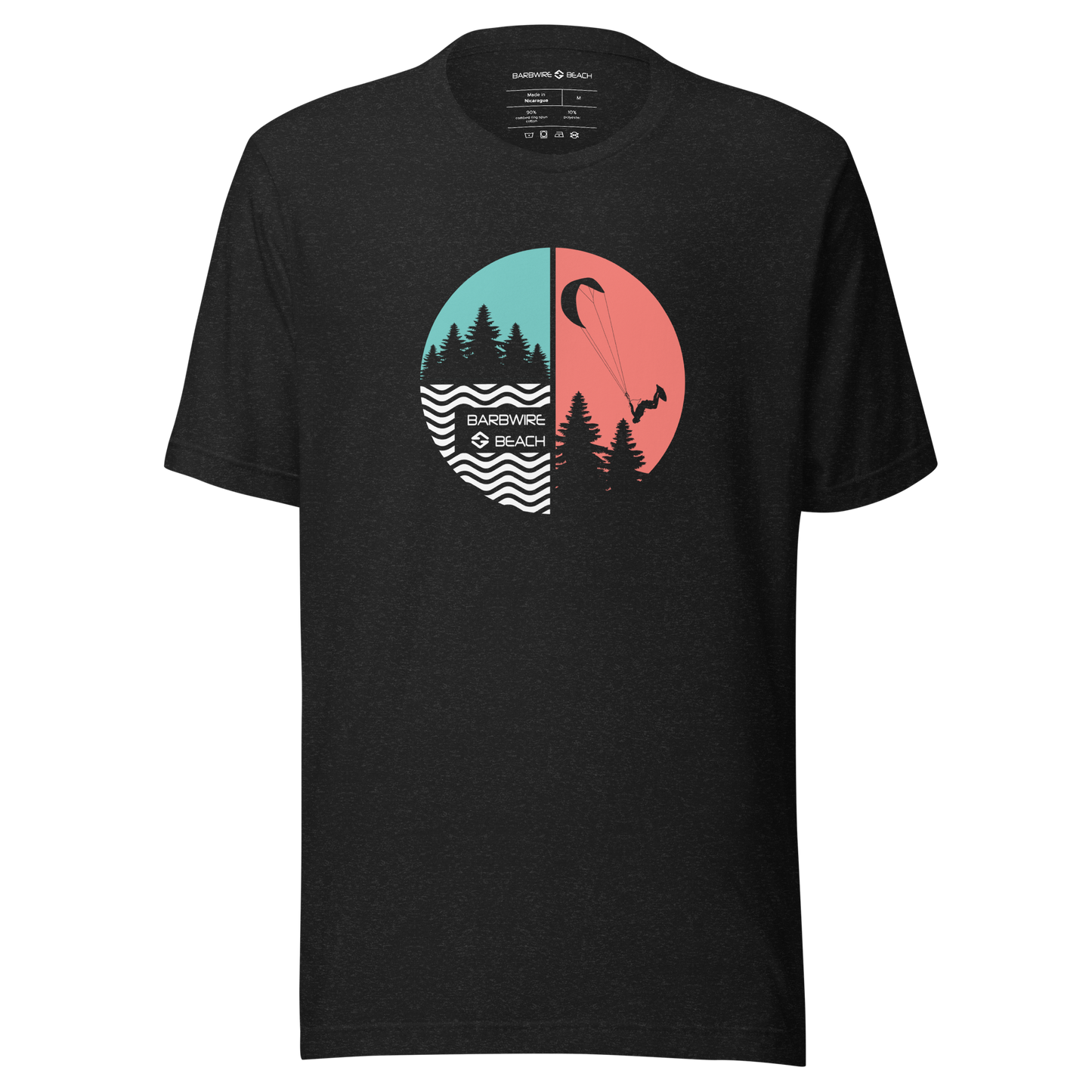 Retro Kiteboarding Graphic Tee